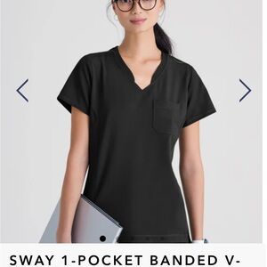 Grey's Anatomy Scrub Set Evolve By Barco, top and jogger pants XS